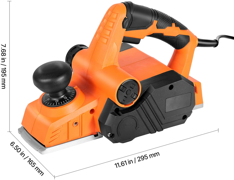 VEVOR Elektrinis rankinis oblius 82 mm, 900W