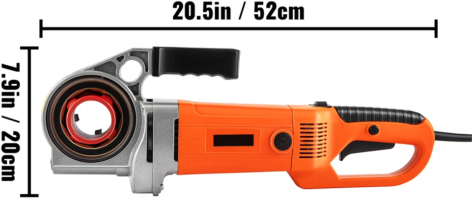 VEVOR Elektrinė vamzdžių sriegimo mašina, 2300W