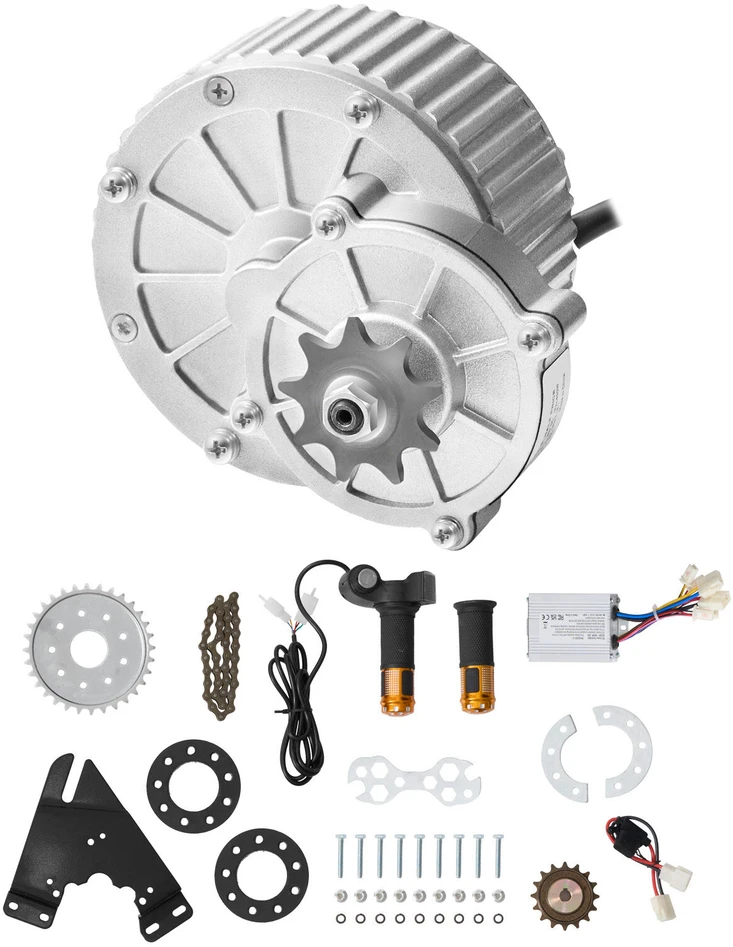 VEVOR 450W elektrinio DC variklio rinkinys su valdikliu