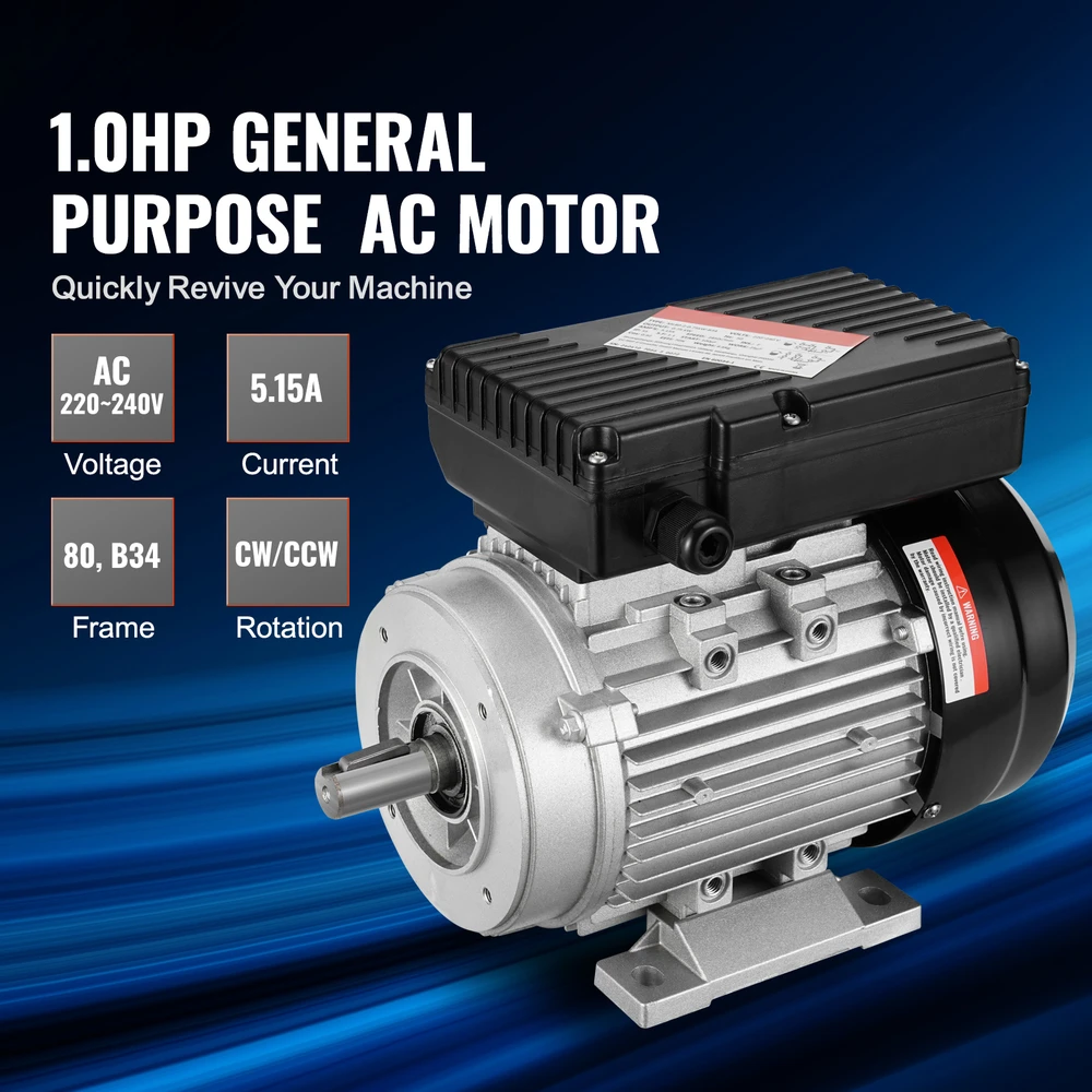 VEVOR 2.2kW elektros variklis 2800 aps./min. su 24mm ašimi