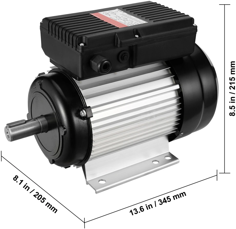 VEVOR 2.2kW elektros variklis 2800 aps./min. su 24mm ašimi