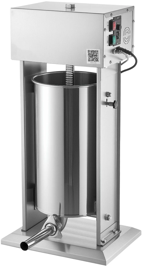 VEVOR Elektrinė dešrų kimštuvė 25 L, nerūdijančio plieno