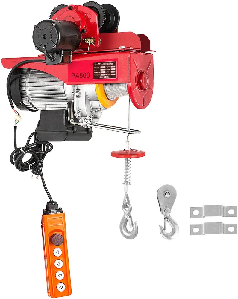VEVOR 800 kg elektrinis keltuvas su vežimėliu 1300W