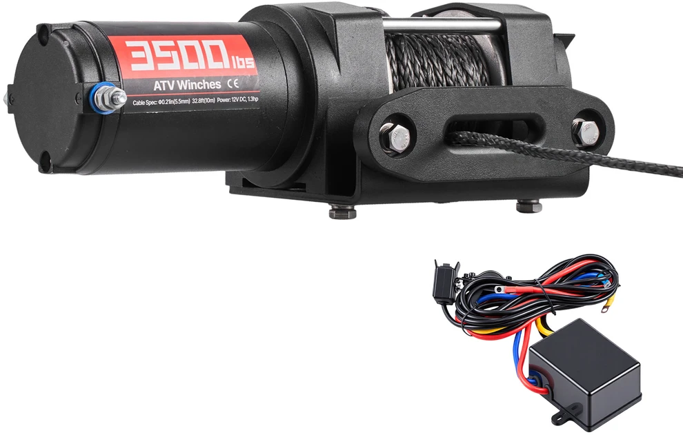 VEVOR 1587 kg elektros gervė ATV/UTV, 12V