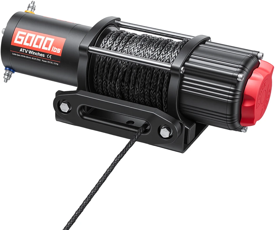 VEVOR 12V gervė ATV/UTV su sintetiniu lynu