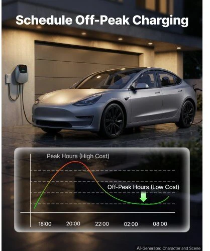 VEVOR Elektromobilio įkrovimo stotelė 11 kW