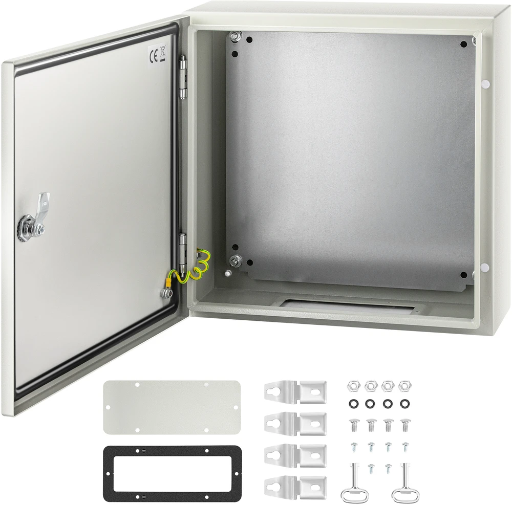 VEVOR nema plieno elektros dėžė 40 x 40 x 15 cm