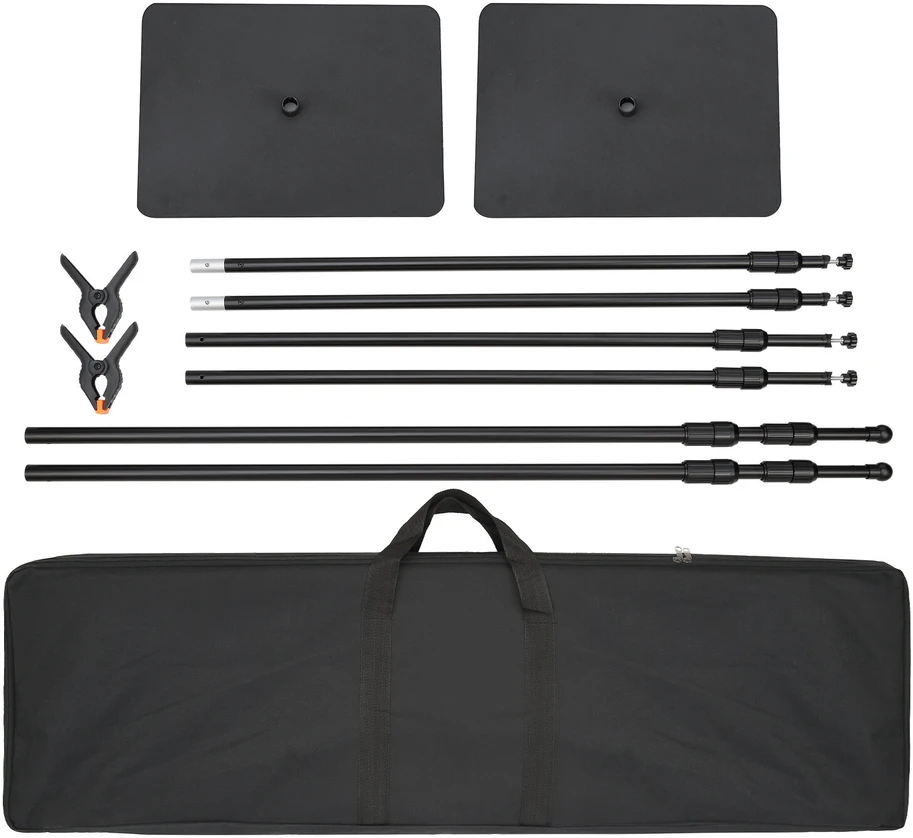 VEVOR 3m x 3m vamzdžių ir užuolaidų rinkinys