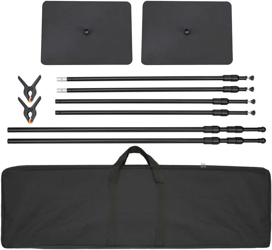 VEVOR 3m x 3m vamzdžių ir užuolaidų rinkinys