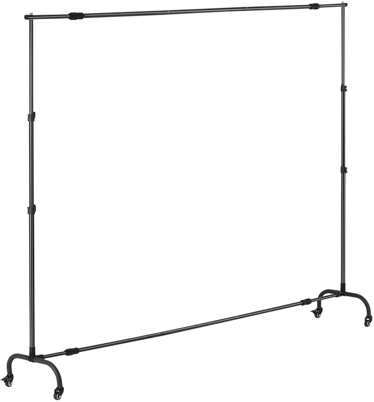 VEVOR Fotosienelės stovas 213 x 300 cm su ratukais