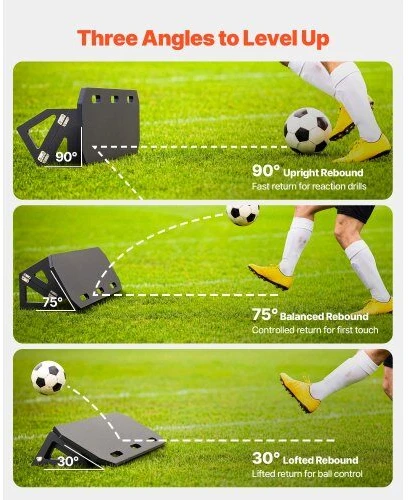 VEVOR Futbolo atmušimo lenta, 1000 x 300 mm