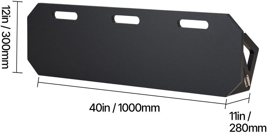 VEVOR Futbolo atmušimo lenta, 1000 x 300 mm