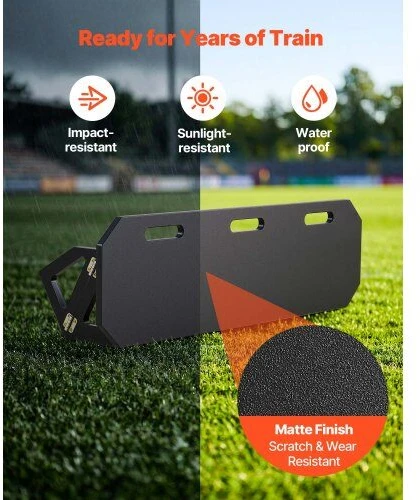 VEVOR Futbolo atmušimo lenta, 1000 x 300 mm
