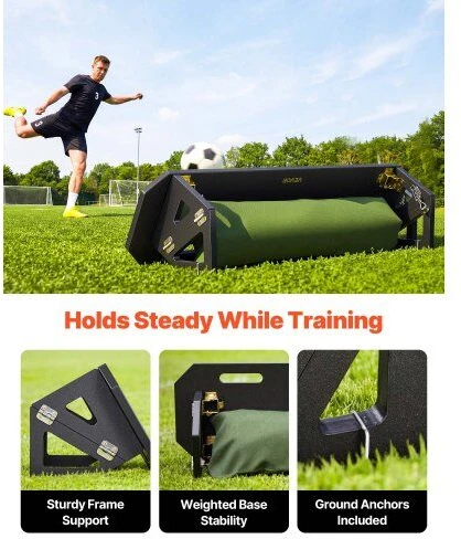 VEVOR Futbolo atmušimo lenta, 1000 x 300 mm