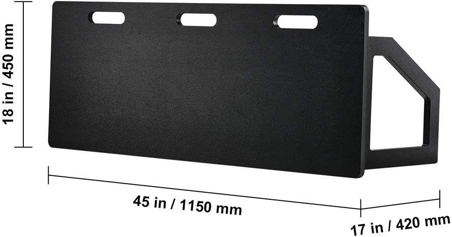 VEVOR Futbolo spyrimo lenta, 115x45 cm