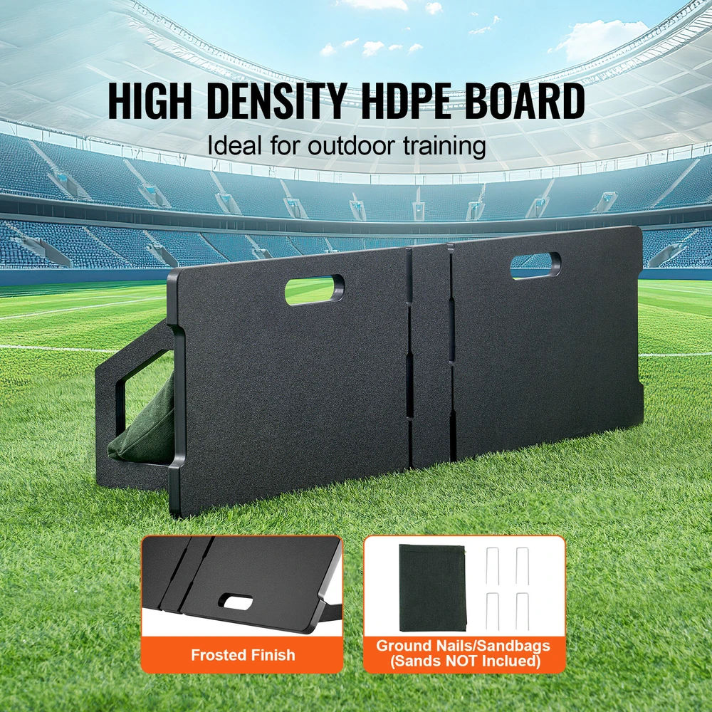 VEVOR futbolo rikošeto sienelė 115x33 cm