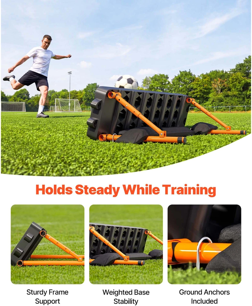 VEVOR Futbolo atšokimo lenta, 950 x 250 mm