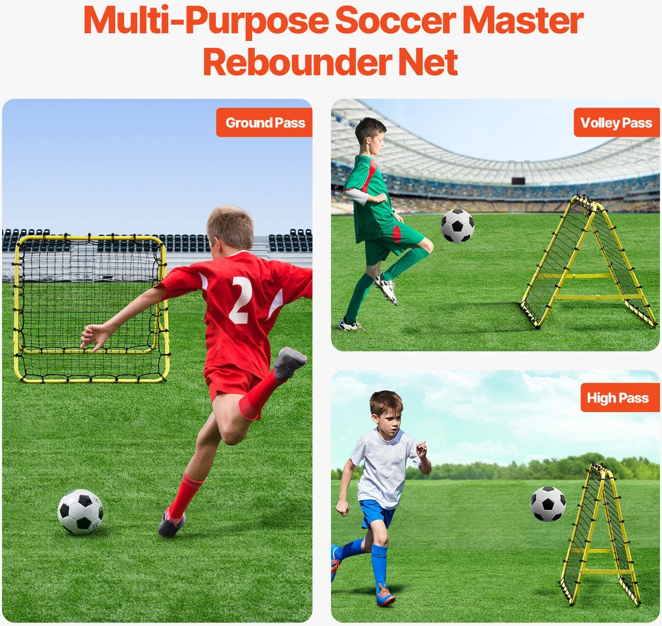 VEVOR 37x35x40 cm futbolo atšokimo tinklas
