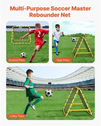 VEVOR 37x35x40 cm futbolo atšokimo tinklas