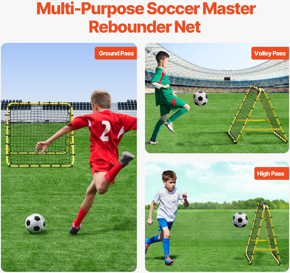 VEVOR 37x35x40 cm futbolo atšokimo tinklas
