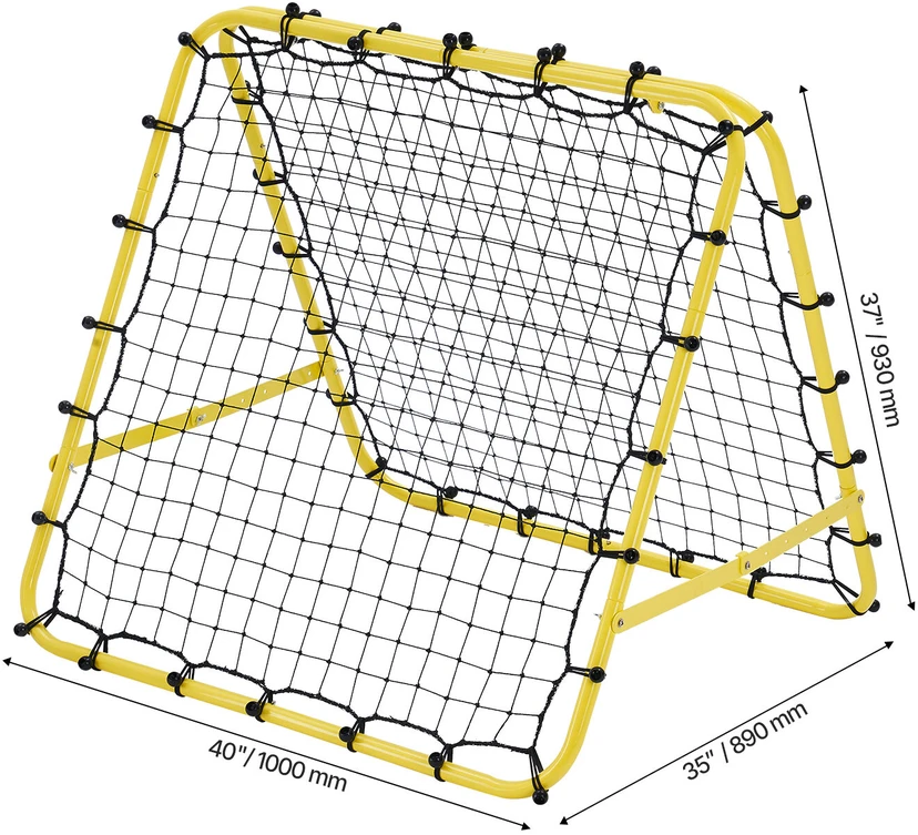 VEVOR 37x35x40 cm futbolo atšokimo tinklas