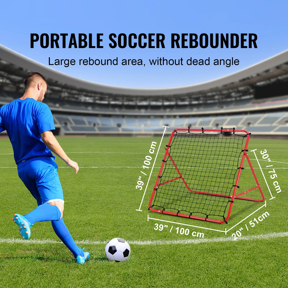 VEVOR Futbolo atmušimo tinklas 100x100 cm