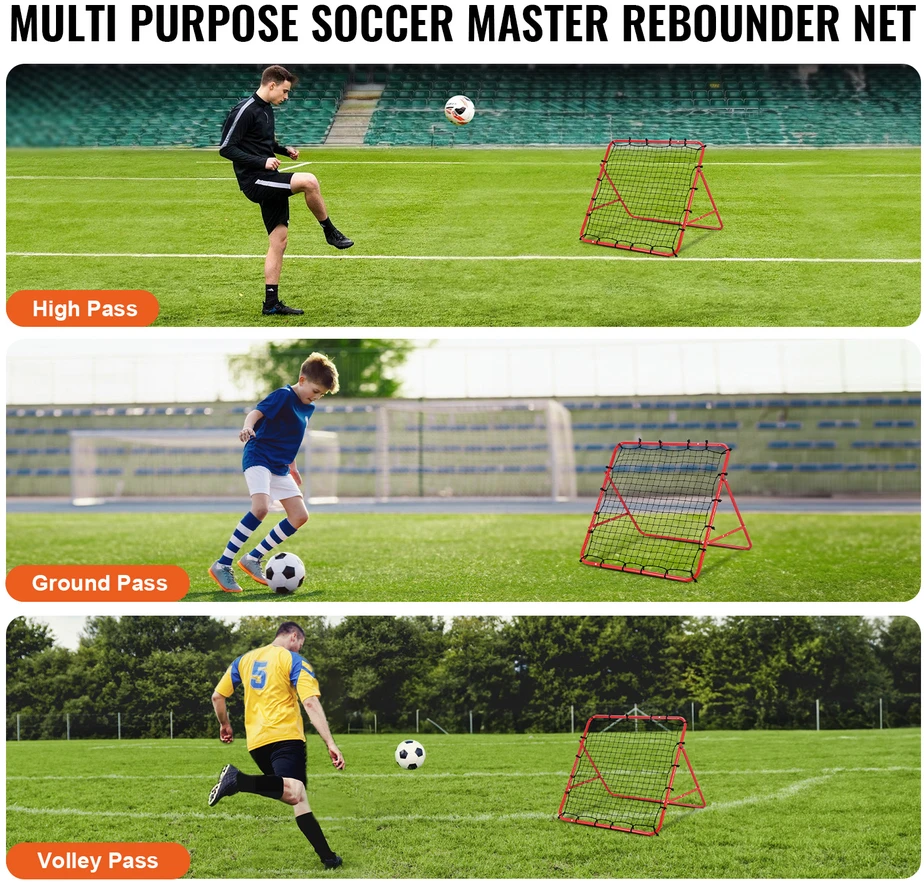 VEVOR Futbolo atmušimo tinklas 100x100 cm