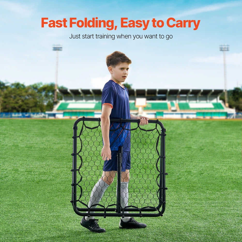 VEVOR 86x86 cm futbolo atmušimo tinklas