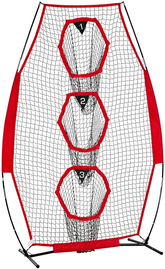 VEVOR 203x102 cm futbolo metimo tinklas su taikiniais