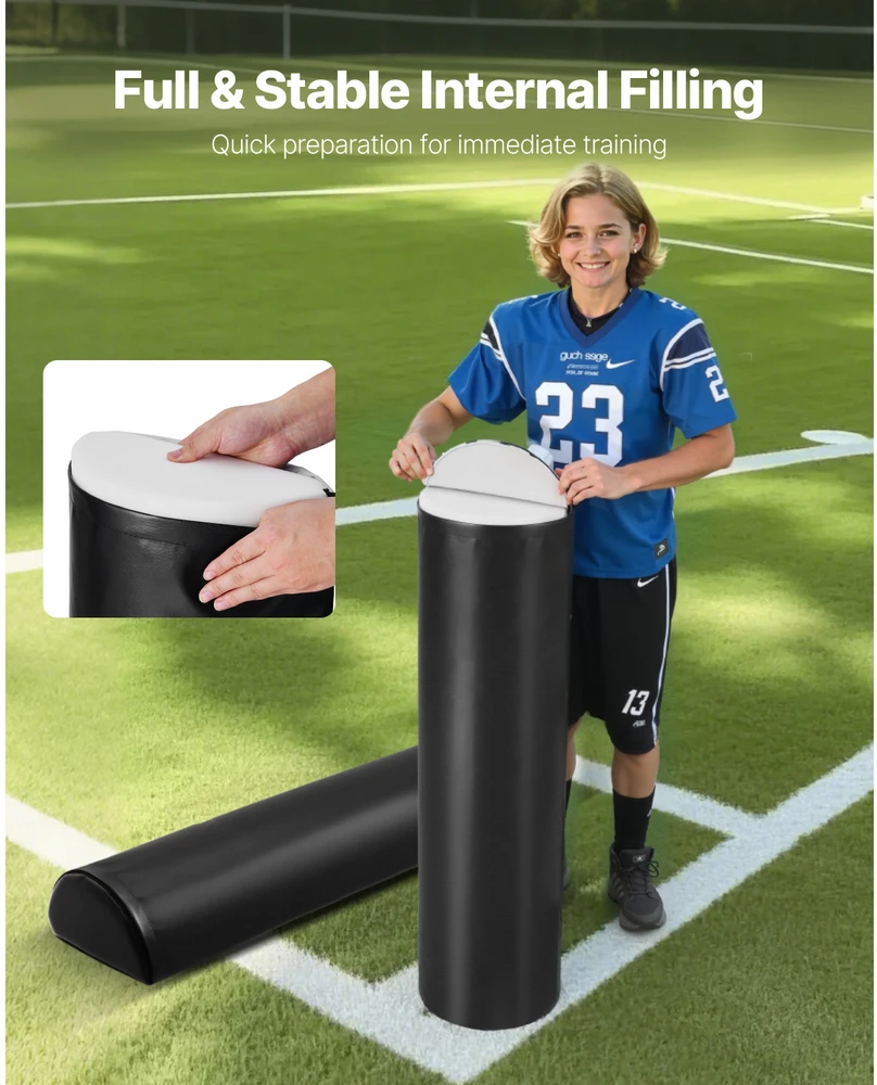 VEVOR Futbolo manekenas treniruotei 108 cm 2 vnt.