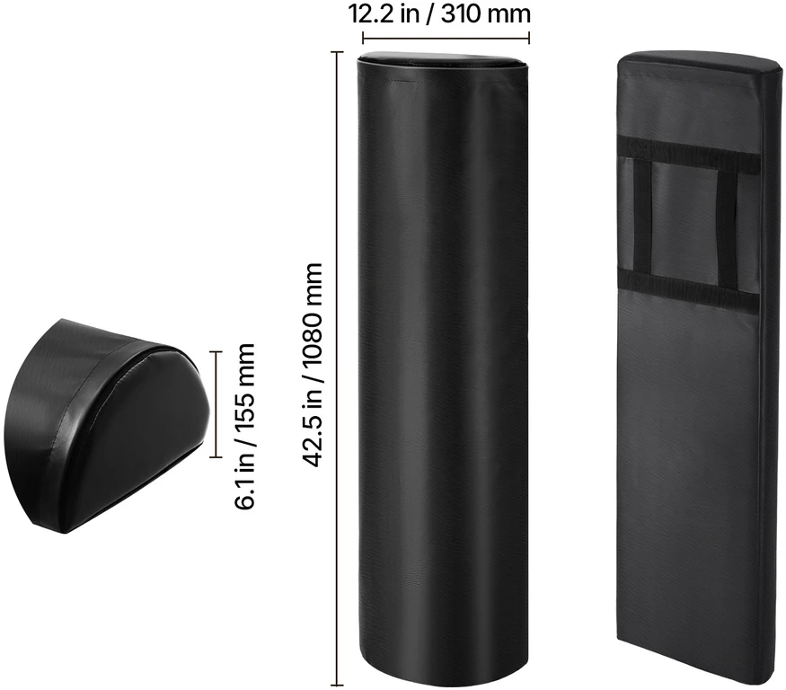 VEVOR Futbolo manekenas treniruotei 108 cm 2 vnt.