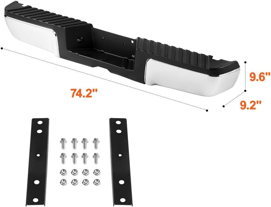 VEVOR Galinis laiptelis su bamperiu Ford F250/F350