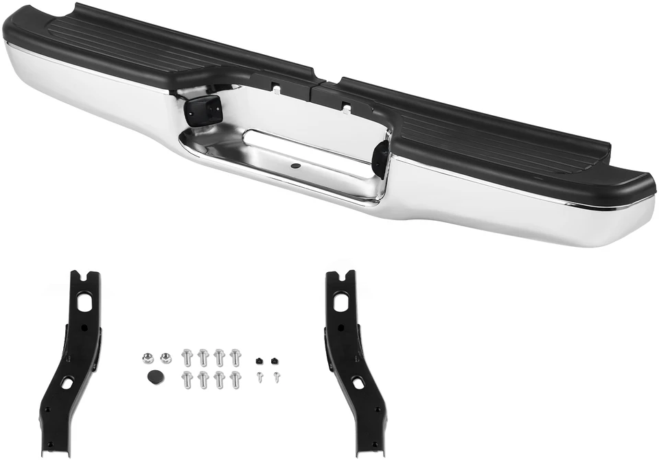 VEVOR Galinis laiptų chromuotas bamperis Toyota Tacoma