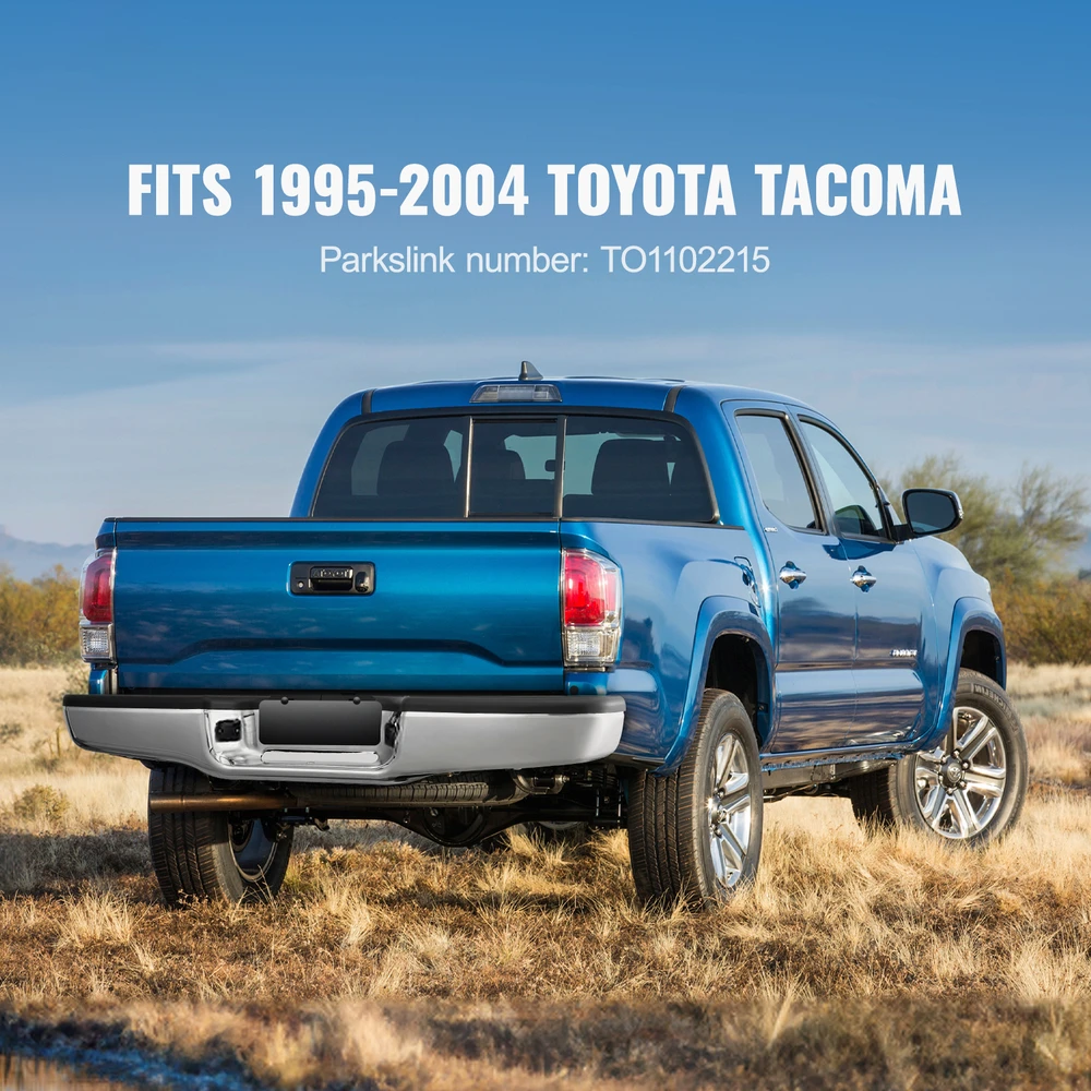 VEVOR Galinis laiptų chromuotas bamperis Toyota Tacoma