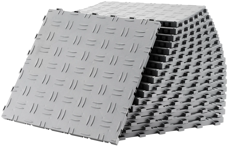 VEVOR Neužrakinamos garažo plytelės, 305 x 305 mm