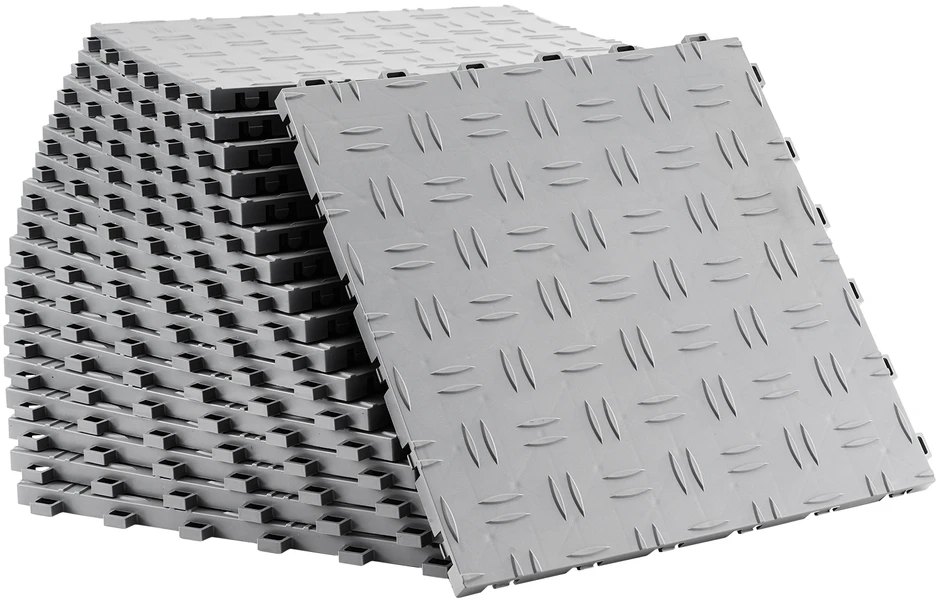 VEVOR Neužrakinamos garažo plytelės, 305 x 305 mm