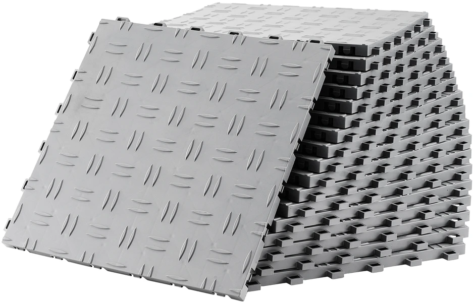 VEVOR Neužrakinamos garažo plytelės, 305 x 305 mm
