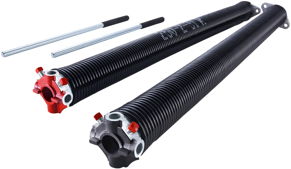 VEVOR Garažo durų torsioninės spyruoklės 6.35 x 50.8 x 787 mm su prasukimo lazdomis