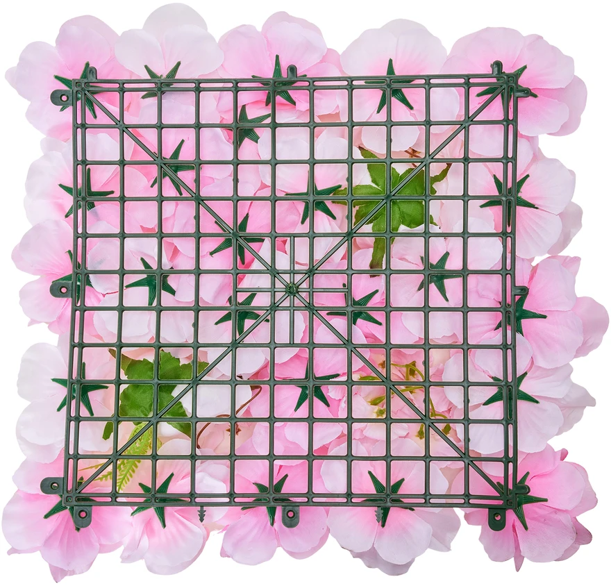 VEVOR 3D gėlių sienos panelės 38x38 cm, 12 vnt.