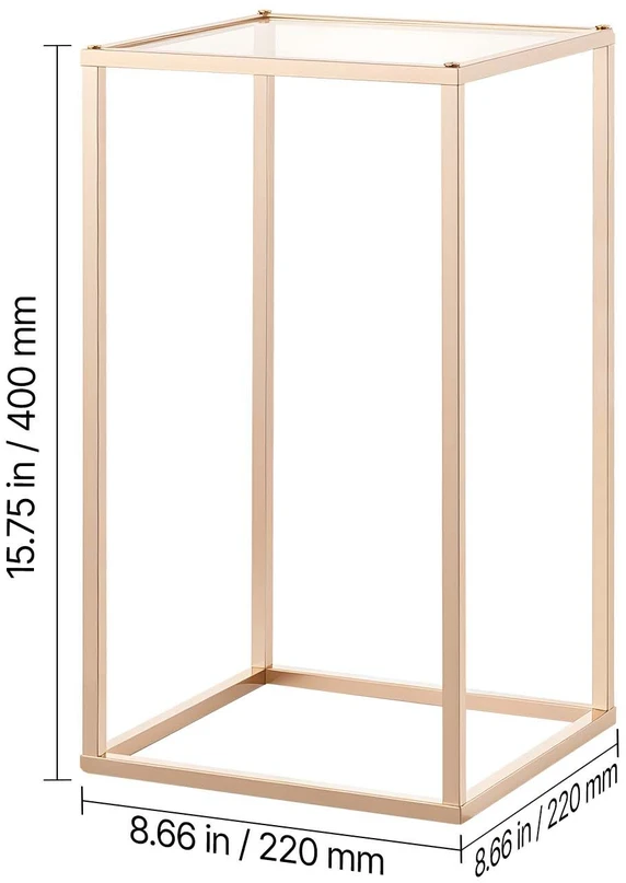 VEVOR Auksinės vestuvių gėlių stovai, 10 vnt., 40 cm
