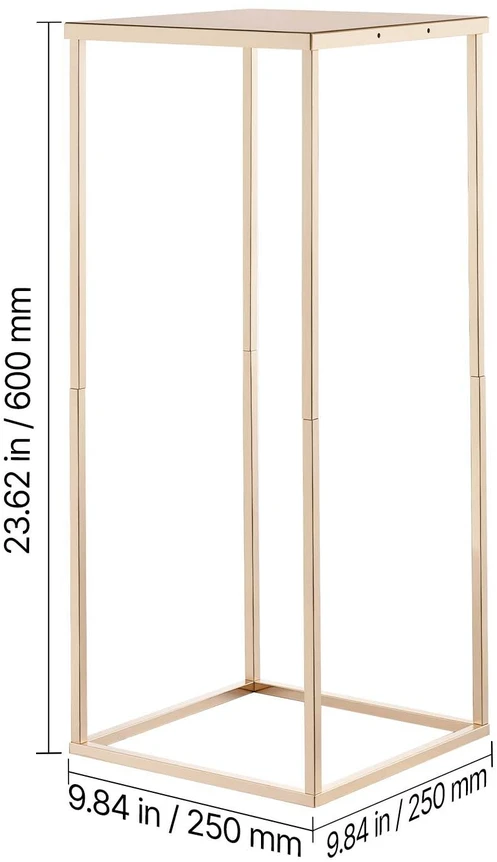 VEVOR Vestuvių gėlių stovai 10 vnt. 60 cm aukščio
