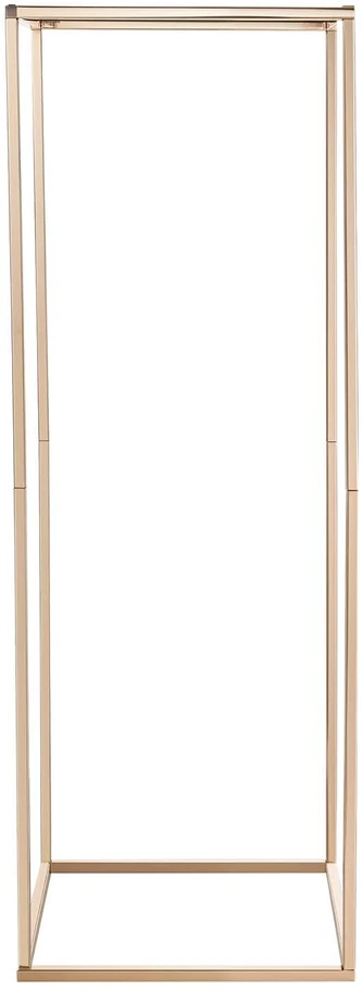 Vevor Gėlių stovas, 28x28x80 cm, auksinis, metalinis ekspozicinis (Ekspozicinė prekė)