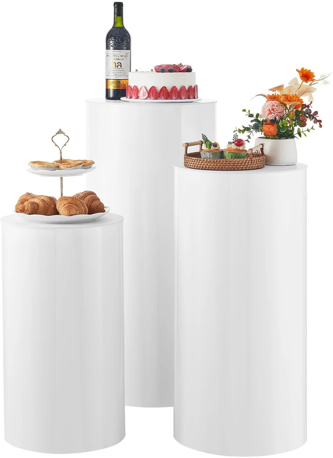VEVOR Gėlių stovas vestuvėms, 3 vnt. 60/75/90 cm