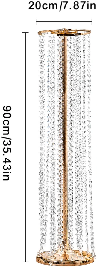 VEVOR 2 vnt 90cm aukščio vestuvinės gėlių stovai