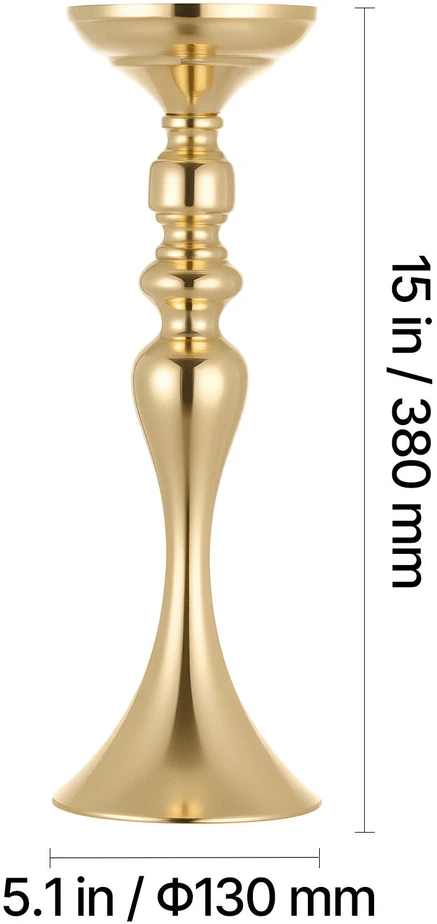 VEVOR 16 vnt. vestuvinės gėlių vazos, 38 cm