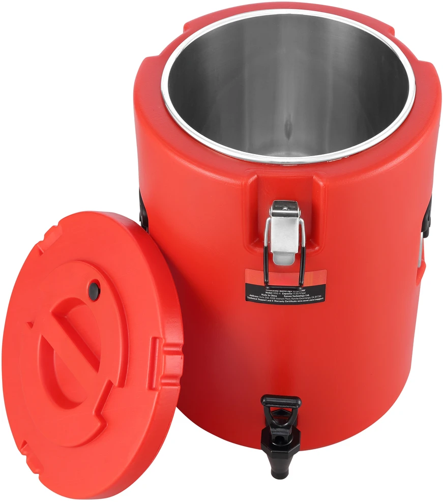 VEVOR Nerūdijančio plieno gėrimų dispenseris, 17,2 l