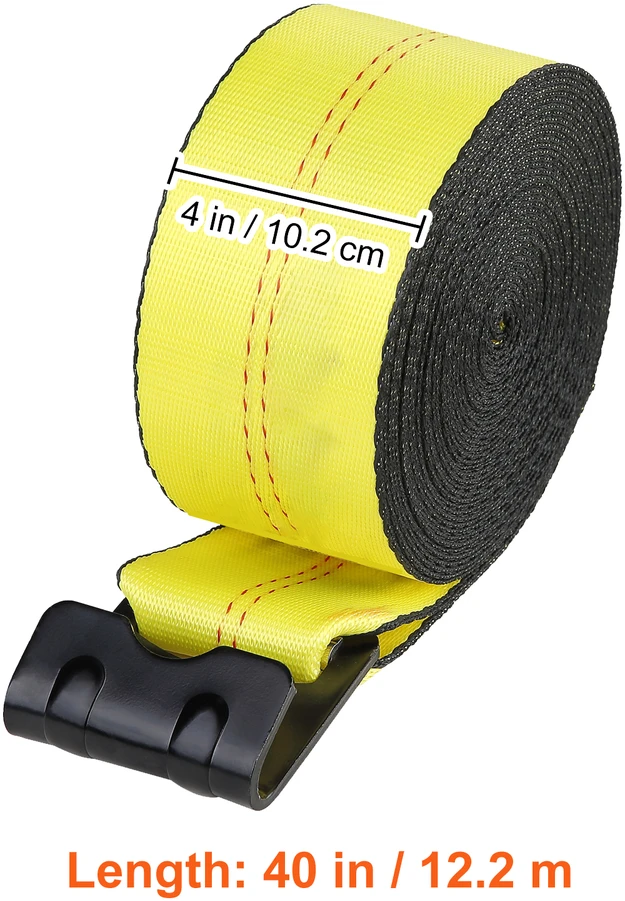 VEVOR Kablysnių diržai, 10,2 cm x 12,2 m, 2,7 t apkrova