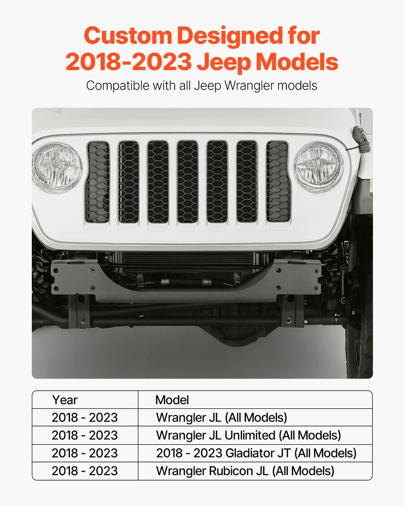 VEVOR Gervės laikiklis Jeep Wrangler JL/JLU