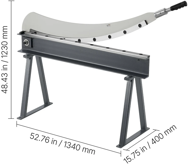 VEVOR Gilotinas žirkles 1000 mm metalui kirpti