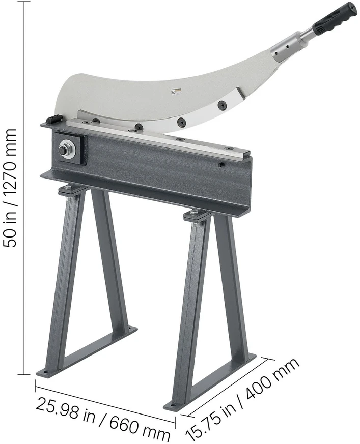 VEVOR guolotinos žirklės, 500 mm pločio